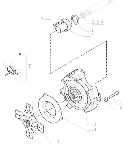 87594144 - Диск нажимной,сцепления
